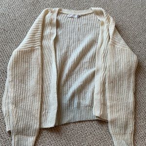 cream sweater